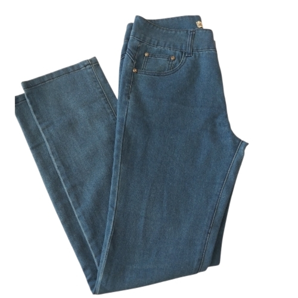 Victoria Blue Straight-Leg Jeans | Size 44 | Trendy Fit